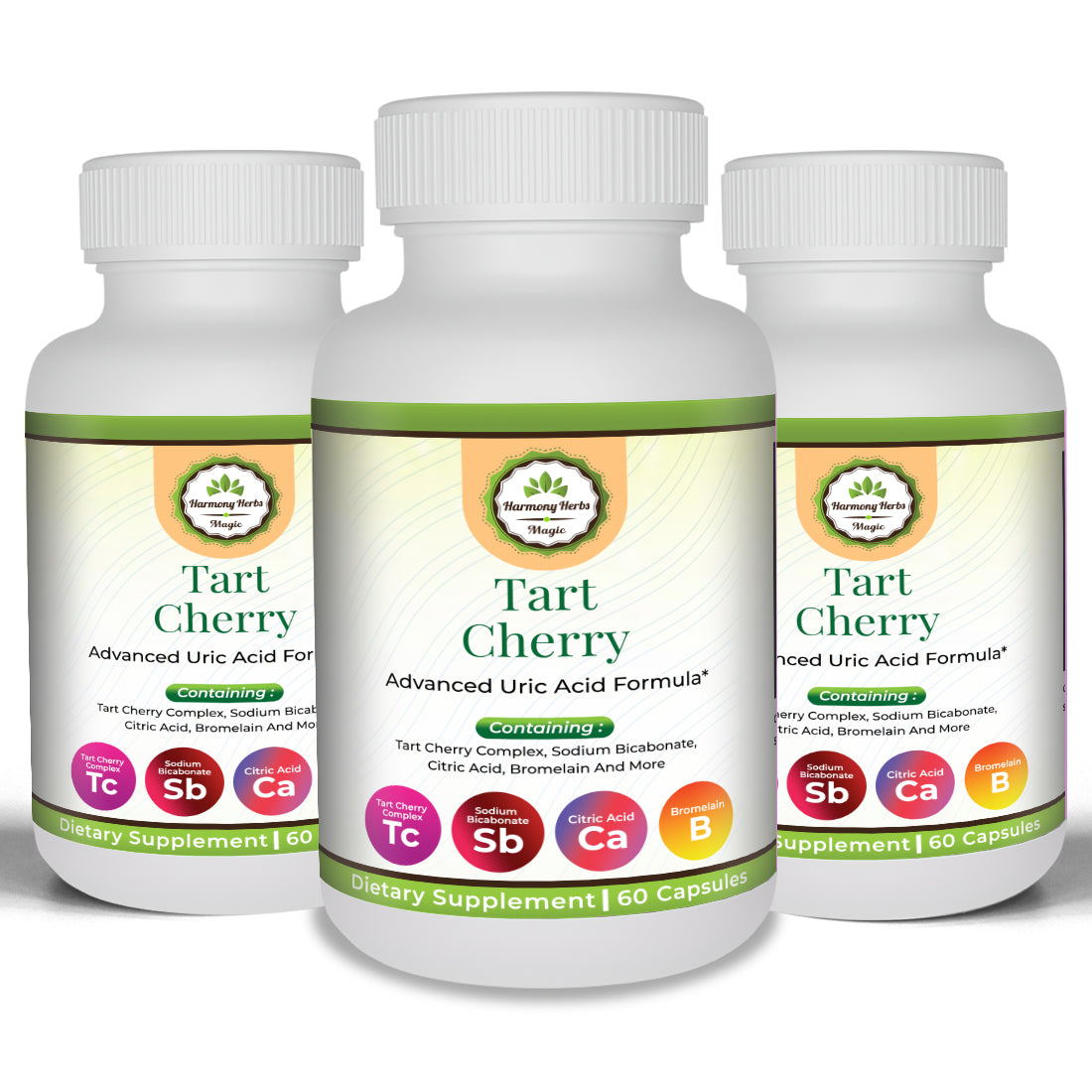 Tart Cherry Uric Acid Formula, 60 tapioca capsules